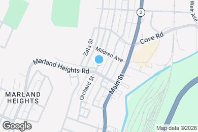 Map image of the property - 3534 Orchard St