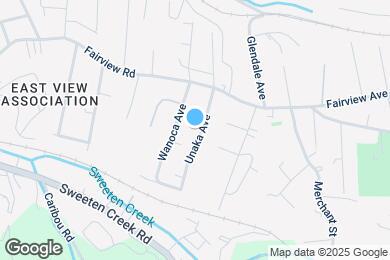 Map image of the property - 17 Unaka Ave