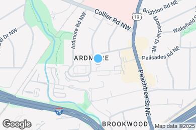 Map image of the property - 104 Ardmore Pl NW