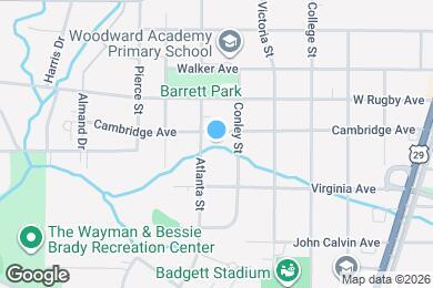 Map image of the property - 2010 Cambridge Ave