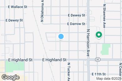 Map image of the property - 701 N Pennsylvania Ave