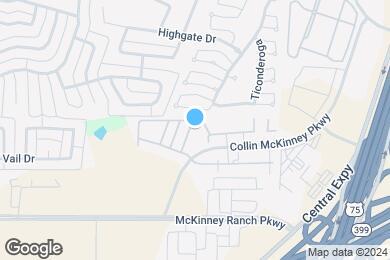 Map image of the property - Orion McKinney Apartments