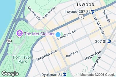 Map image of the property - 10 Vermilyea Ave