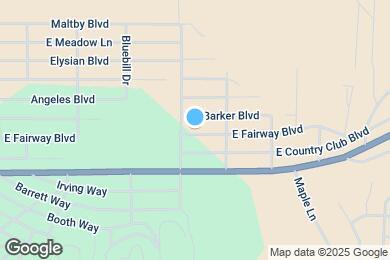 Map image of the property - 813 E Fairway Blvd