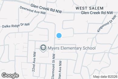 Map image of the property - 2042 Summit Ave NW