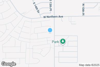 Map image of the property - 1347 W Pinkley Ave
