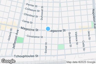 Map image of the property - 5024 Magazine St
