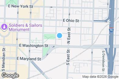 Map image of the property - 421 E Market St