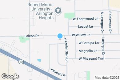 Map image of the property - 920 E Shady Way