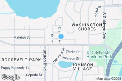 Map image of the property - 3830 Bunche St