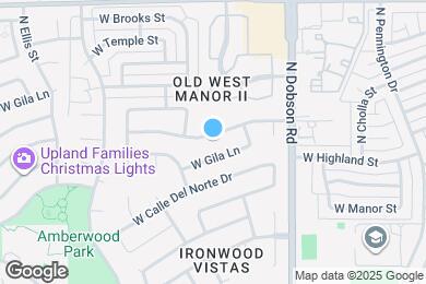 Map image of the property - 2053 W Rockwell Dr