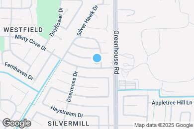 Map image of the property - 19210 Misty Cove Dr