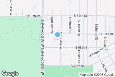 Map image of the property - 5205 66th Street Ct W