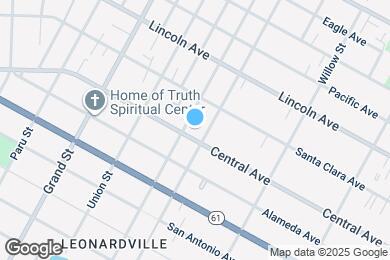 Map image of the property - 1907 Central Ave