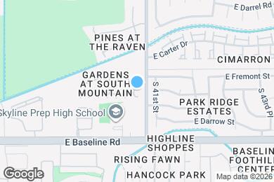 Map image of the property - 7233 S 39th Way