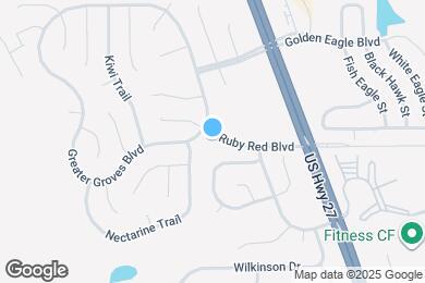 Map image of the property - 2006 Ruby Red Blvd