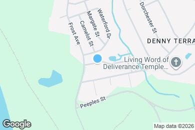 Map image of the property - 822 Apache Dr