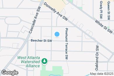Map image of the property - 1387 Beecher St SW