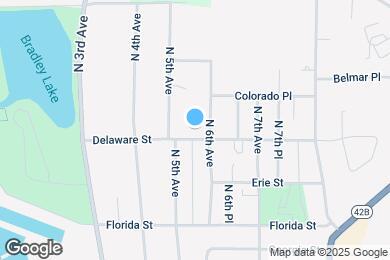 Map image of the property - 534 Delaware St