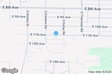 Map image of the property - 6404 E 11th Ave