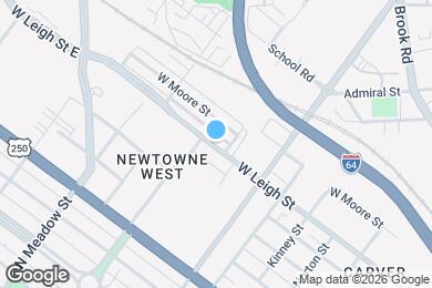 Map image of the property - 1710 W Leigh St