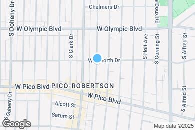 Map image of the property - 1110 S Wooster St