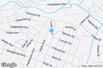 Map image of the property - 545 Lowry Ave