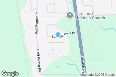 Map image of the property - 153 Summer Point Dr