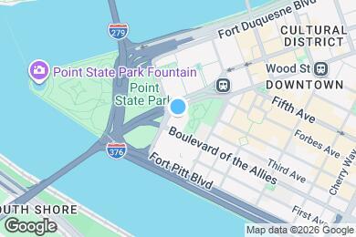 Map image of the property - 300 Liberty Ave