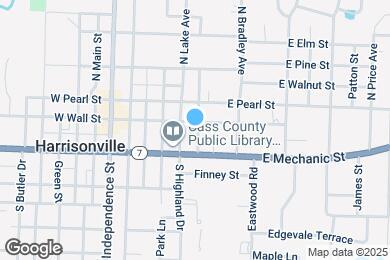 Map image of the property - 505 E Wall St
