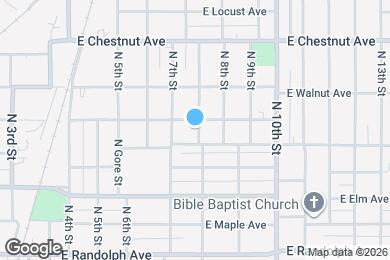 Map image of the property - 566 N Malone St