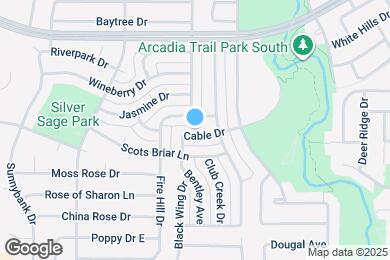 Map image of the property - 4813 Cable Dr