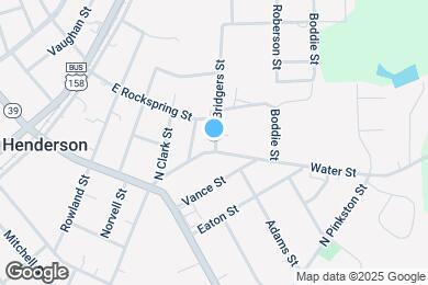 Map image of the property - 803 Bridgers St