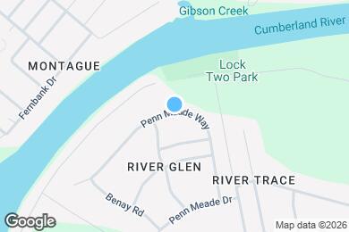 Map image of the property - 3131 Penn Meade Way