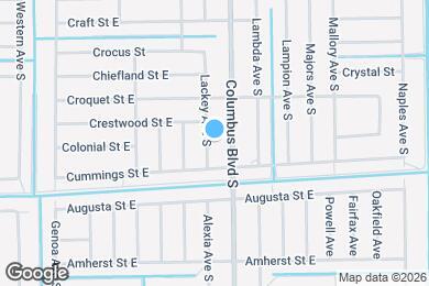 Map image of the property - 459 Lackey Ave S