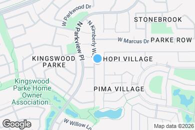Map image of the property - 17507 N Kimberly Way