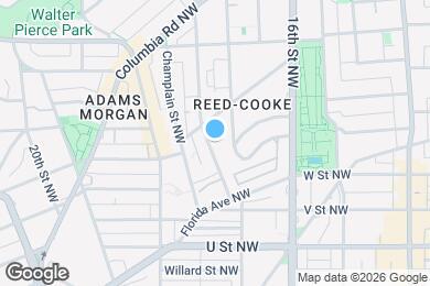 Map image of the property - 2301 Ontario Rd NW