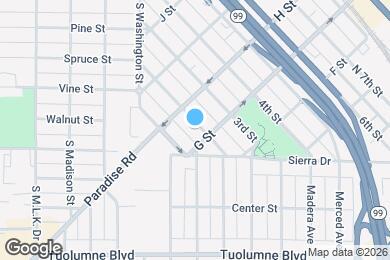 Map image of the property - 709 2nd St