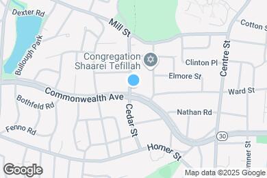 Map image of the property - 1789 Commonwealth Ave