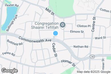 Map image of the property - 1789 Commonwealth Avenue