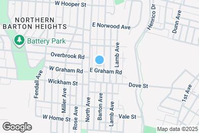 Map image of the property - 2400 Barton Ave