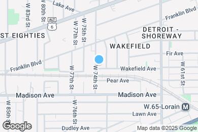 Map image of the property - 7318-7320 Wakefield Ave