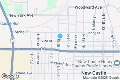 Map image of the property - 902 Vine St