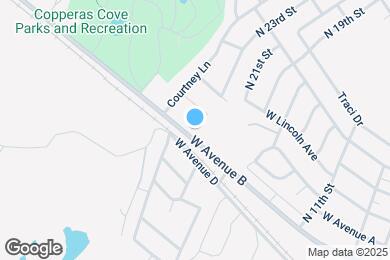 Map image of the property - 1002 W Avenue B