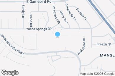Map image of the property - 5761 Badlands Ln