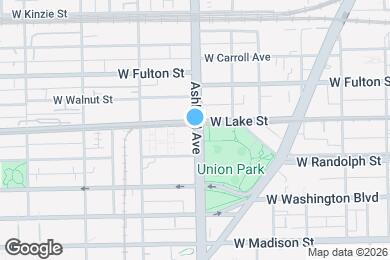 Map image of the property - 154 N Ashland Ave