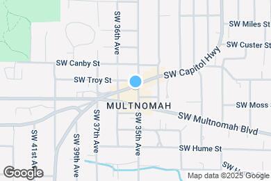 Map image of the property - 7825 SW 35th Ave