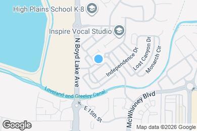 Map image of the property - 4036 Plum Creek Dr