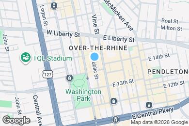 Map image of the property - 1412 Republic St