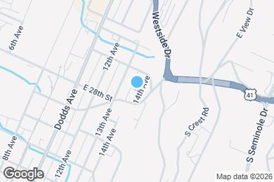 Map image of the property - 2629 14th Ave